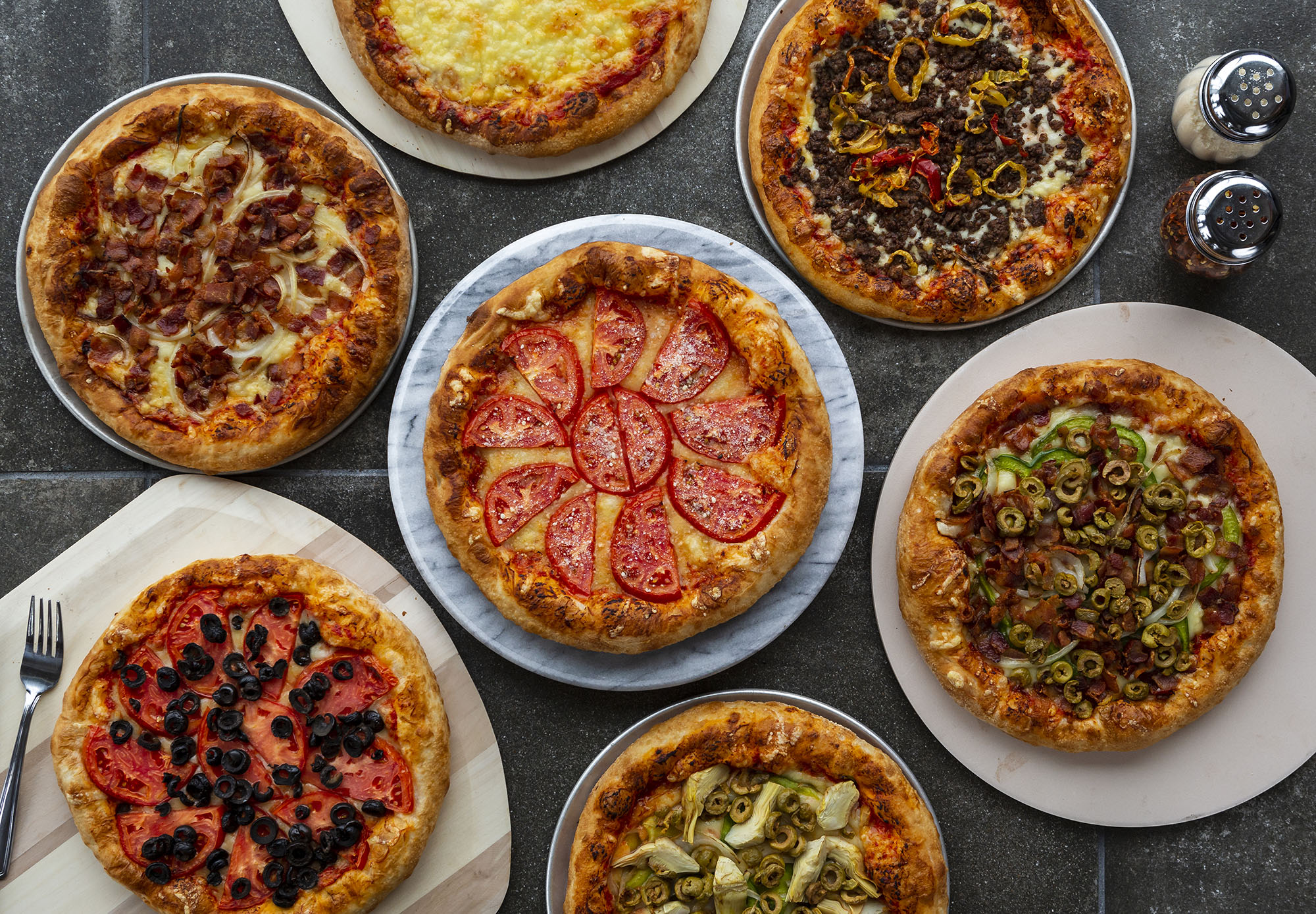 Assortiment de pizzas de Jacques Cartier Pizza